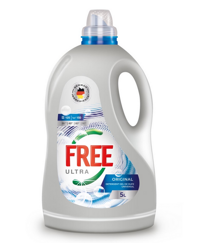 Free Extra гель д/прання 5л Universal з ароматом свіжості